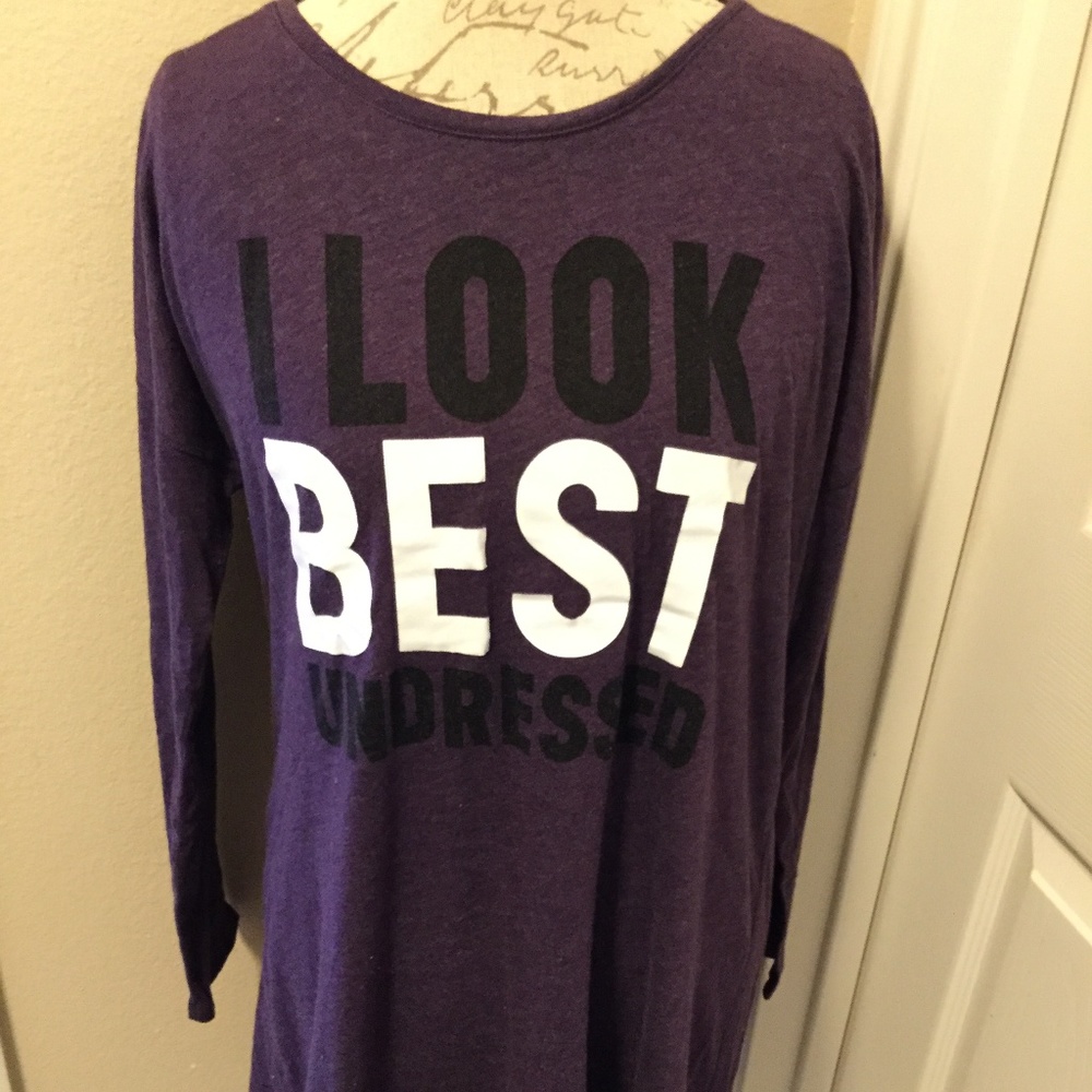 Women's Victoria Secret Sleep Tee Gown Size M